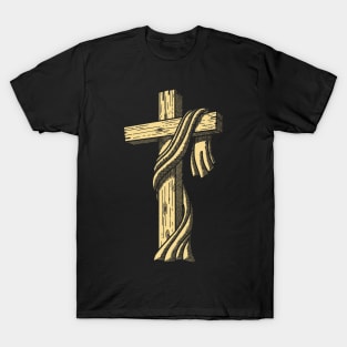 Wooden cross T-Shirt